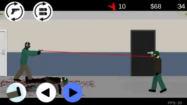 Flat Zombies: Cleanup and Defense screenshot 3
