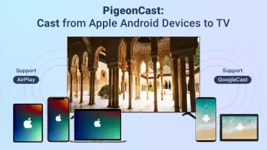 PigeonCast - Cast via AirPlay screenshot 1