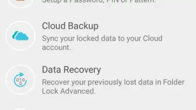 Folder Lock Advanced screenshot 1