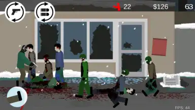Flat Zombies: Cleanup and Defense screenshot 16