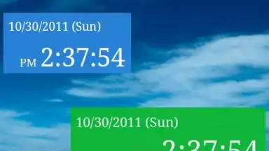 Seconds Clock Widget screenshot 3