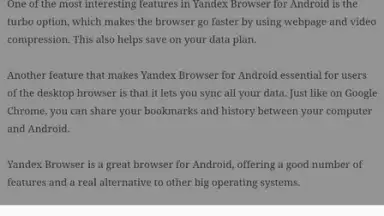 Yandex Browser Lite screenshot 14