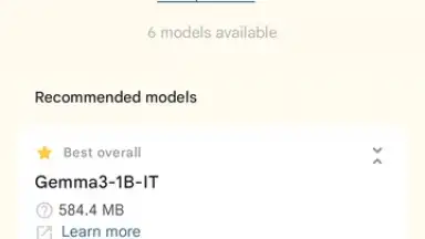 Google AI Edge Gallery screenshot 12
