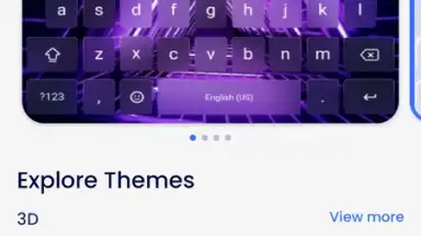 Font Keyboard screenshot 1