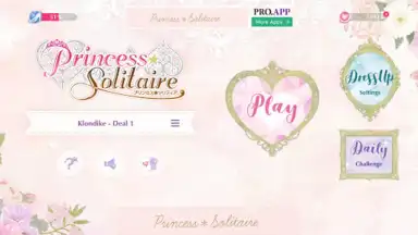 Princess*Solitaire screenshot 1