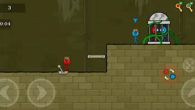 Red and Blue Stickman screenshot 4