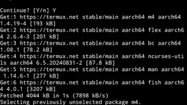Termux screenshot 2