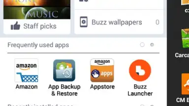 Buzz Launcher screenshot 4