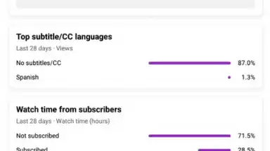 YouTube Studio screenshot 5