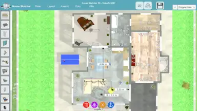 HOUSE SKETCHER | 3D FLOOR PLAN screenshot 2