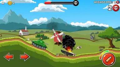 Hills of Steel screenshot 2