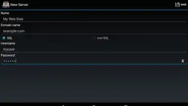 cPWebDisk screenshot 4